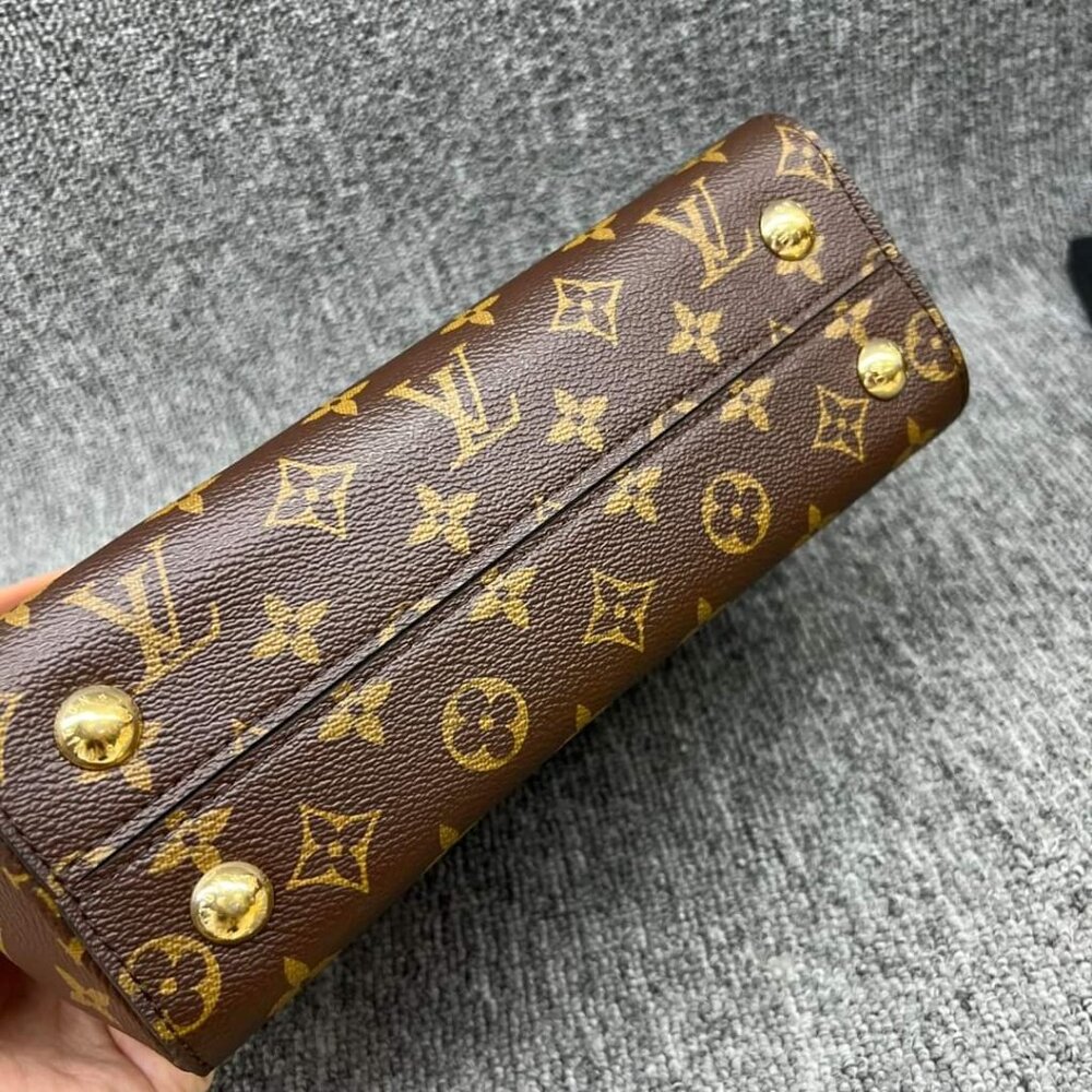 100% Authentic Louis Vuitton Monogram Cluny BB Satchel Bag - Picture 8 of 16
